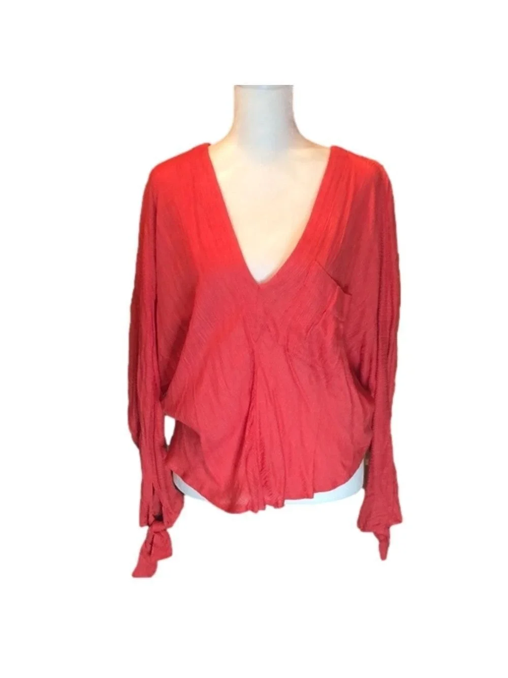 Free People tie 100% top